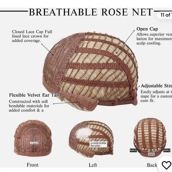 Gray Short Layered Cut Wig NWOT Synthetic Full Cap - Picture 8 of 8